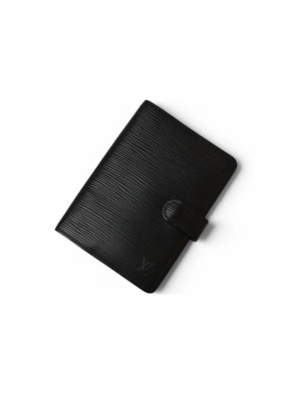 Louis Vuitton Notebook Cover Agenda PM Epi Black